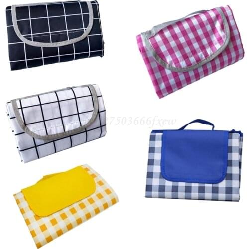 Extra Large Picnic & Outdoor Blanket for Outdoor Water-Resistant Handy Mat Tote All Seasons Striped Great for the Beach