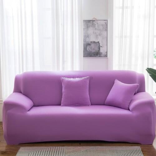 Solid Color Combination Sofa Cover Summer Fabric Armrest Sofa Cushion Elastic Universal Sofa Cover Combination Sofa Cover