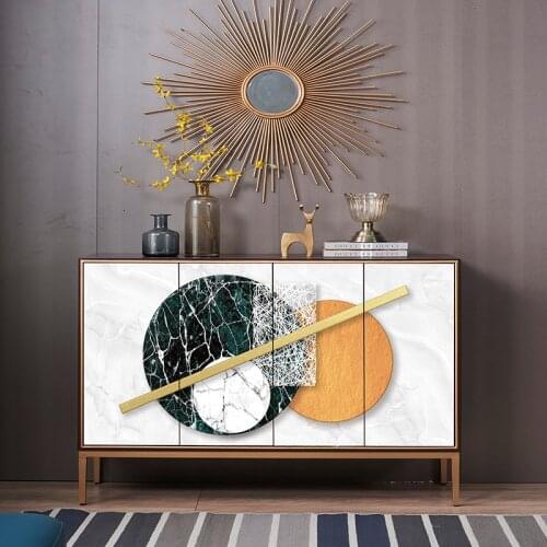 Zq Affordable Luxury Style Entrance Cabinet Shoe Cabinet Modern Minimalist Hallway Locker Sideboard Cabinet