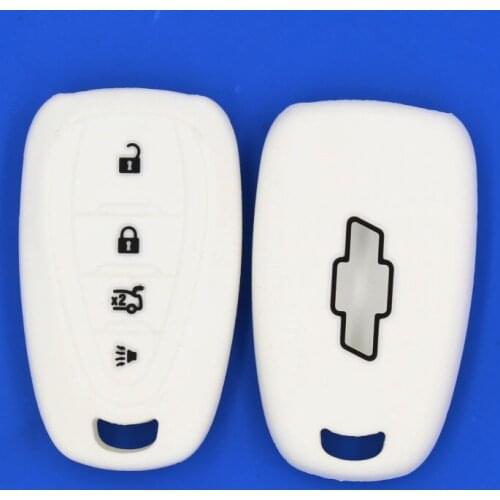 Silicone car key fob cover case protect skin For Chevrolet Cruze Spark Volt Aveo Sonic novo onix plus 2019 2020 remote keyless