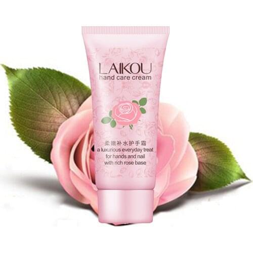 Fresh Flowers Extract Repair Hand Cream Anti-chapping Whitening Skin Winter Anti-crack Rose Essential Oil Hand Cream