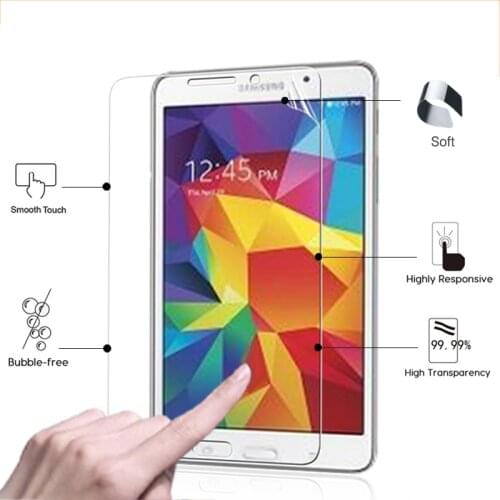 Ultra HD LCD Anti-Scratched Screen Protector Film For Samsung Galaxy Tab 4 7.0 LTE T235 7.0" high clear glossy protective films
