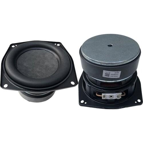 1PC 4 Inch Mid Bass Speaker 4ohm 40W Midrange Woofer Low Frequency Long Stroke For Home Audio Loudspeaker