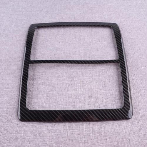 CITALL Car Front Roof Reading Light Cover Trim Fit For Toyota Tacoma 2016 2017 2018 2019 2020 Carbon Fiber Style Black