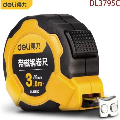 Deli Deli High-carbon Steel Measurement Tape Retractable Professional Measuring Tool Drawing Measurement Interior Renovation