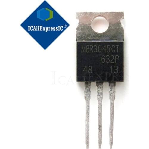 20PCS MBR3045CT 30A45V Schottky and fast recovery diode TO-220 new original In Stock