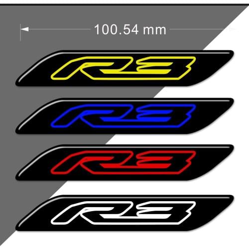 For YAMAHA YZF-R3 YZFR3 YZF R3 Tank Pad Stickers Decal Protector Fairing Emblem Badge Logo R3 Knee 2015 2016 2017 2018 2019 2020