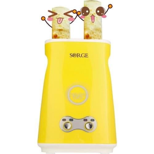 Home electric automatic rising double egg roll machine cooking tool egg cup omelette master sausage machine breakfast machine