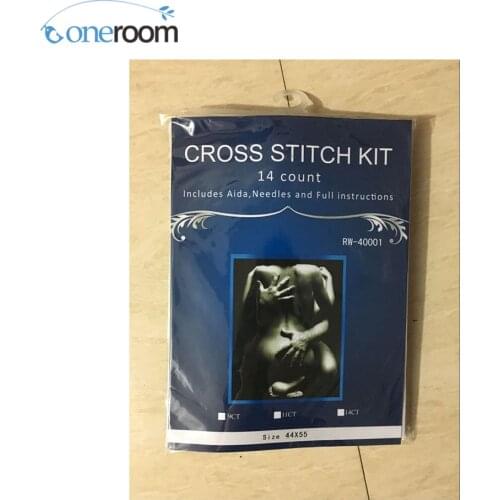 46X57CM,14CT Embroidery similar dmc threads romantic sex counted cross stitch kit make love making orgasm climax