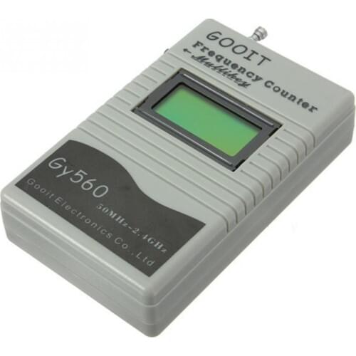 New Frequency Test Device for Two Way Radio Transceiver GSM 50 MHz-2.4 GHz GY560 Frequency Counter Meter