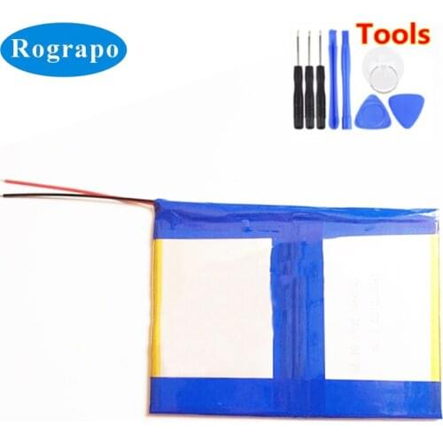 New 3.8V Li-Polymer Replacement Battery For VOYO Q901 Tablet PC Accumulator 2 wire