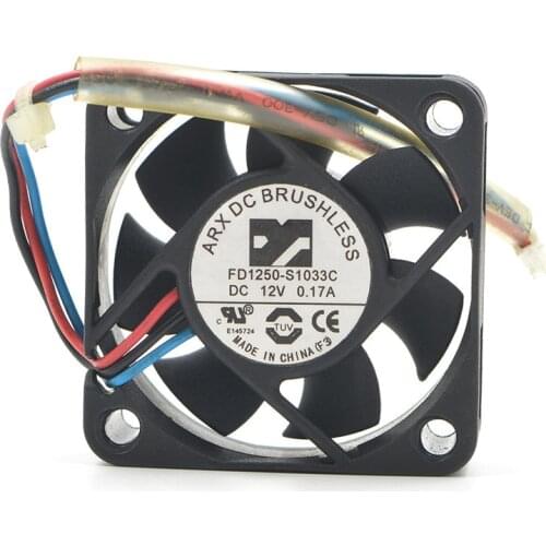 Taiwan FOR ARX 5015 fd1250-s1033c 12V 0.12a 5CM/ cm charger cooling fan