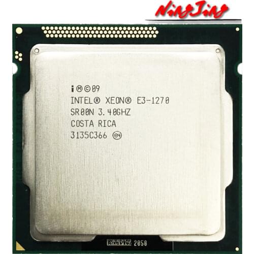Intel Xeon E3-1270 E3 1270 3.4 GHz Quad-Core CPU Processor 8M 80W LGA 1155