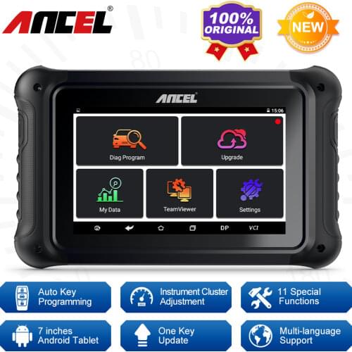 ANCEL BA301 Battery Tester For 6V/12V Battery Analyzer 100 to 2000 CCA Cranking Charging Tester Car Battery Tester PK KW600