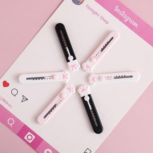 Art Cutter Cartoon Claw Shape Paper Blade Tools Stationery Multi-purpose for Box Cutting Knives Letter Opener School Supplies