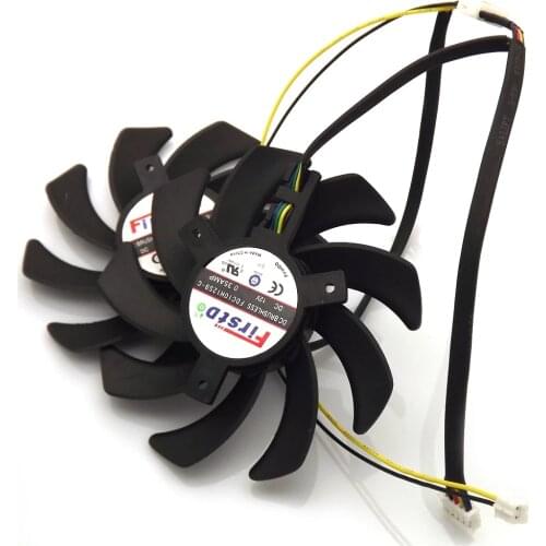 FDC10H12S9-C 85mm 12V 0.35A VGA Fan For ASUS POSEIDON GTX770 GTX780 GTX980-P Graphics Card Cooling Fan