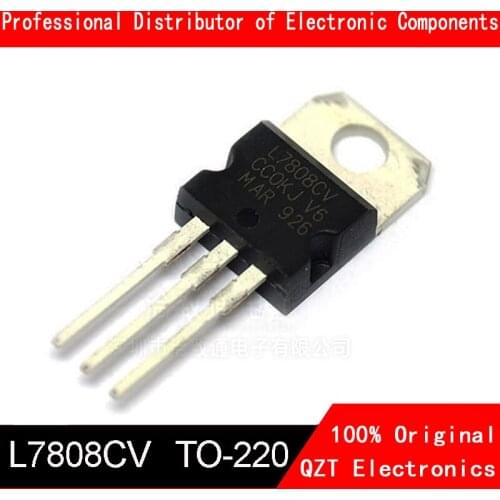 10PCS L7808CV TO220 L7808 TO-220 7808 LM7808 MC7808 new and original IC