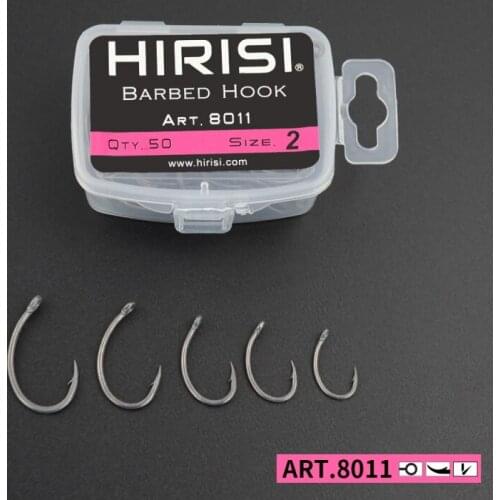 50 Pcs/lot Sea Offset Hook Carp Fishing Hook Fishing Soft Bait Hook Set Steel Wide Belly Crank Single Barbed Hooks Boxed