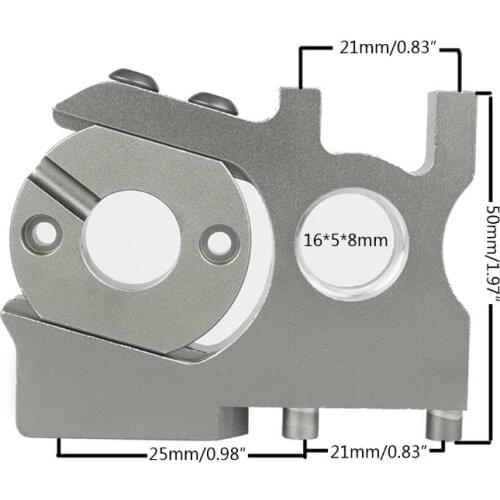 C5AA Accessories Metal Brushless Motor Mounting Holder for Kyosho HSP FS RC Car 8456 Motor 1/8 Buggy Truggy