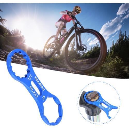 Aluminum Bicycle Front Fork Repair Tool For SR Suntour XCR/XCT/XCM/RST MTB Bike Front Fork Cap Wrench Disassembly Tools