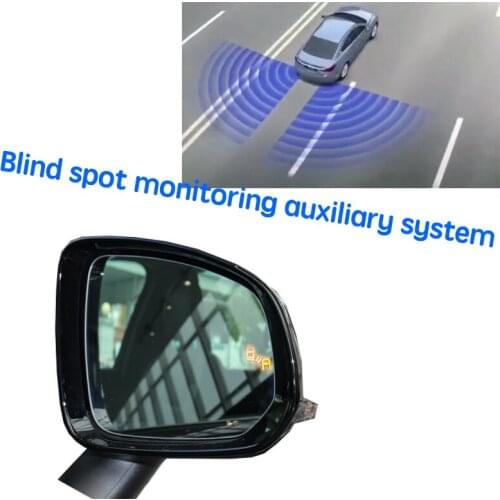 Car BSD BSM BSA Blind Area Spot Warning Drive Mirror Rear Radar Detection System For VOLVO XC90 2015~2020