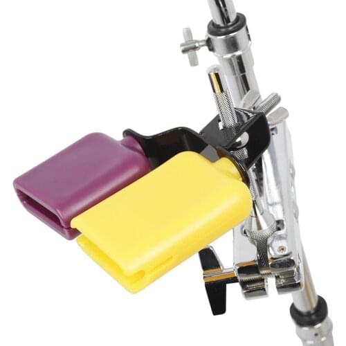 Double Mounted Low High Pitched Cowbell Noisemaker Drum Percussion Accessory Pitched Cowbell Noisemaker Drum Percussion Accessor