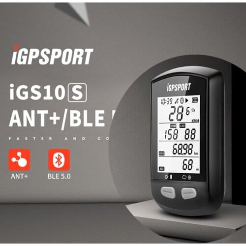 IGS10 GPS - Enabled Bike bicycle computer iGPSPORT speedometer Support Cadence & Speed sensor & heart rate