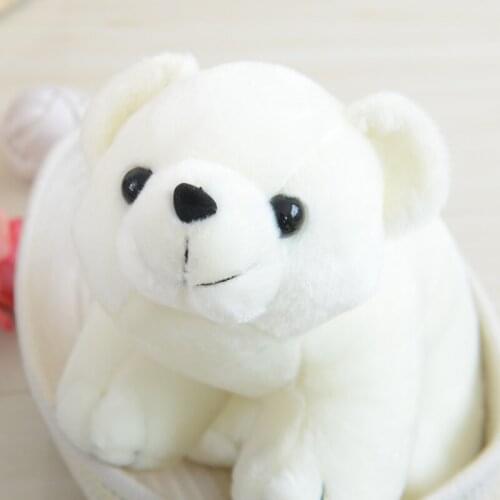 Lovely white bear 45 cm plush toy ,baby toy ,Christmas gift r42