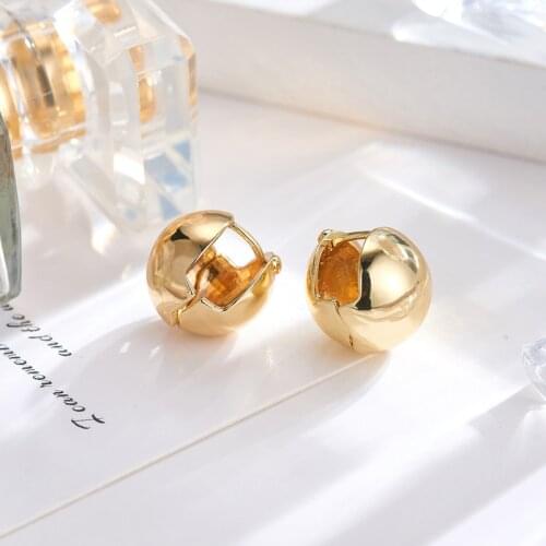 REETI Minimalist 925 Sterling Silver Stud Earrings Vintage Geometric Round Handmade Earrings Party Accessories Jewelry Gift