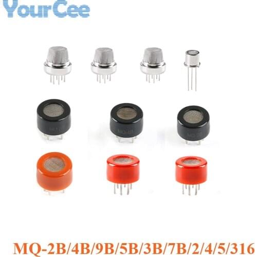 MQ-2B MQ-4B MQ-9B MQ-5B MQ-2 MQ-3B MQ-4 MQ5 MQ7B MQ316 Combustible Gas Detection Sensors Module Industrial Household Alarm Probe