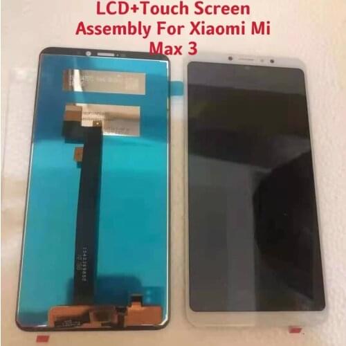 10 PCS/Lot Original 6.9" Display For Xiaomi Mi Max 3 LCD With Touch Screen Digitizer Full Assembly With Free Tools