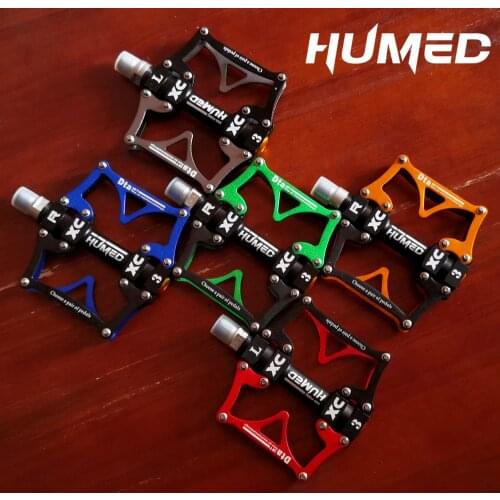 2021New 9/16" Sealed 3 Bearings Pedals Non-Slip Alloy Flat Pedals Mountain MTB BMX Bike Pedals Platform