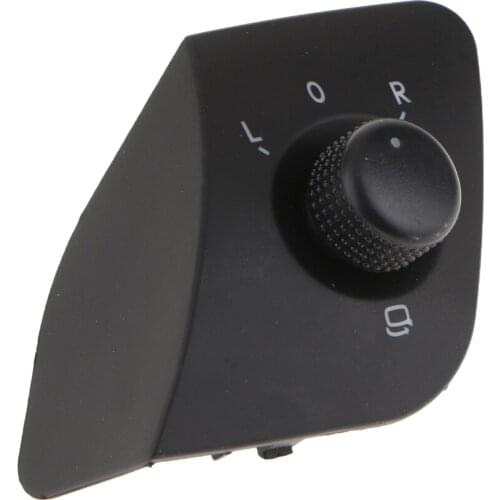 Plastic Car Side Mirror Adjust Switch Knob Replaces For 2009 Seat Ibiza OEM# 6J1959565