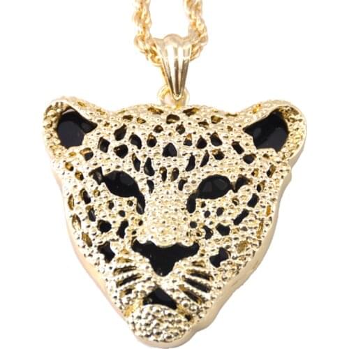 The latest leopard head pendant fashionable gold jewelry pendant