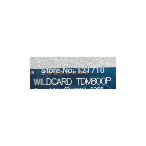 Industrial equipment board WILDCARD TDM800P REV B OCTAL PORT TDM PCI