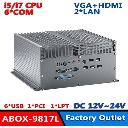 3th Gen Intel Core i5 i7 Industrial Data Collection Server