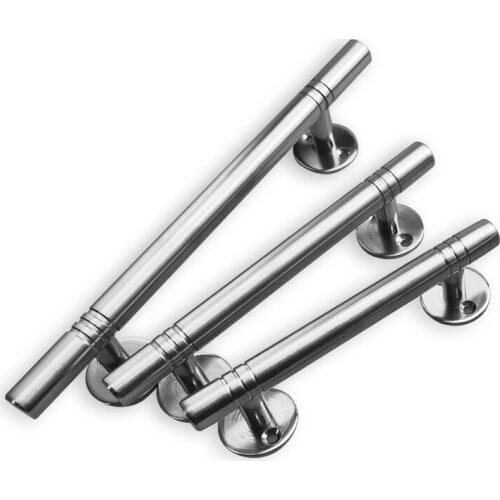 Stainless steel cabinet solid handle kitchen drawer handle cabinet door cabinet small handle furniture handle hardware