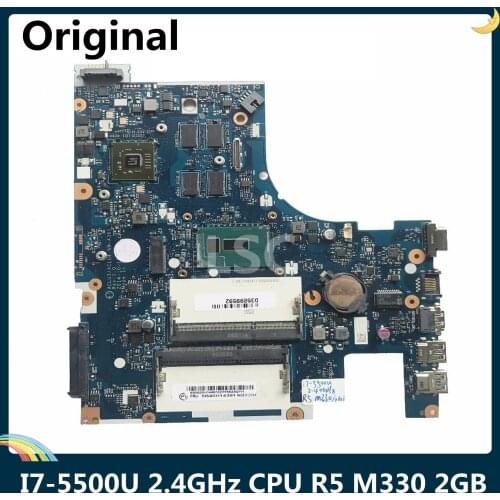 LSC For Lenovo Ideapad G50-80 Laptop Motherboard I7-5500U CPU 2.4GHz CPU R5 M330 2GB 5B20H14391 5B20H14380 ACLU3/ACLU4 NM-A361