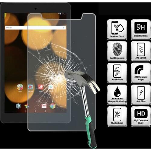 For Argos Bush Spira B3 8 inch Tablet Ultra Clear Tempered Glass Screen Protector Anti-friction Proective Film