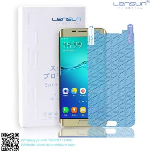LENSUN Mobile Nano Protective Film For Samsung S6/S6 Edge Screen Protector