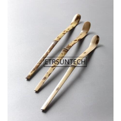 100pcs Handmade Bamboo Tea Scoop Matcha Spoon Sticks Tea Ceremony Accessories Retro Scoops Tea Sticks Tool