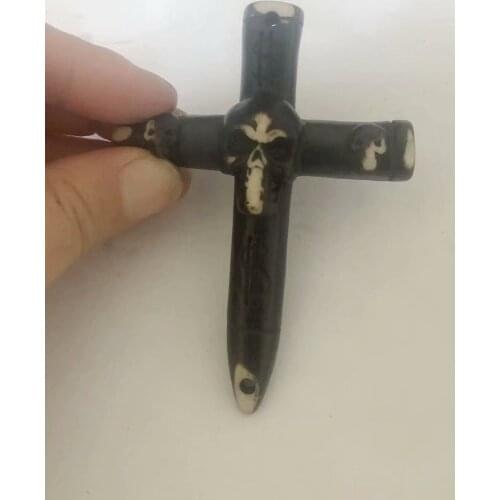 12 PCS Men Domineering Skull Necklace Devil Punk Gothic HipHop Simple for Biker Male Boy Jewelry Creativity Gift Wholesale