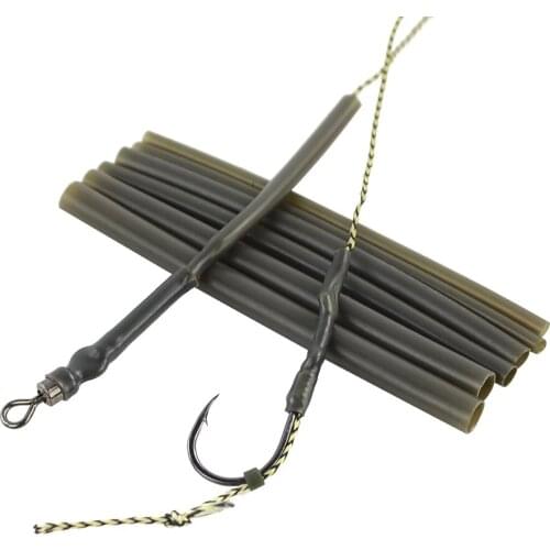 25pcs Carp Fishing Rigs Shrink Tube Heating Shrink Tube Fishing Accessories for Carp Chod Rig Fishing Tackle