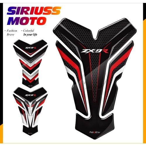 3D Motorcycle Tank Pad Protector Sticker Case for Kawasaki ZX9R ZX-9R Tankpad