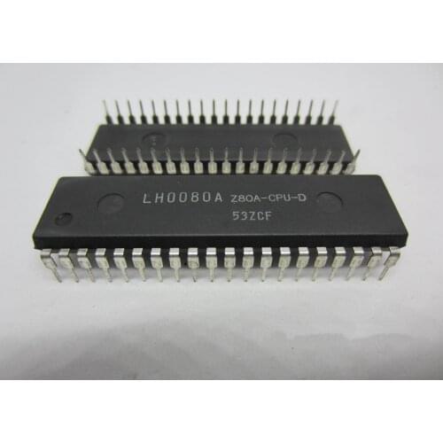 5pcs/lot LH0080A LH0080B LH0080 Z80A-CPU-D DIP-40 In Stock