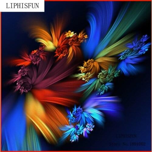 5D Square Diamond Painting Crafts Diy Needlework Kits Flower Diamond Diamond Embroidery Free Shipping