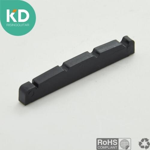 8pcs of 4 string Bass guitar Nuts Black Wholesales for Right handed and left handed bass