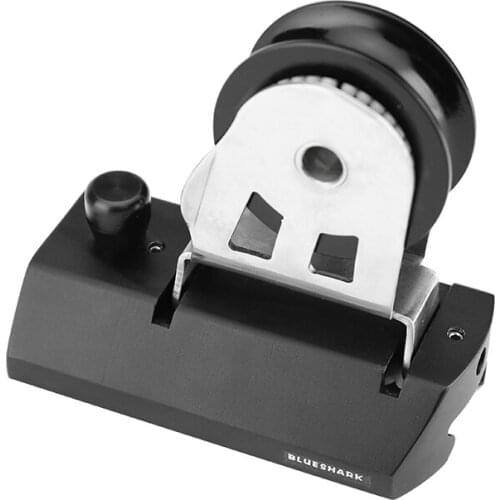 22mm Aluminum Traveler Track Car With 50MM Block Marine Sailboat Hardware 1562