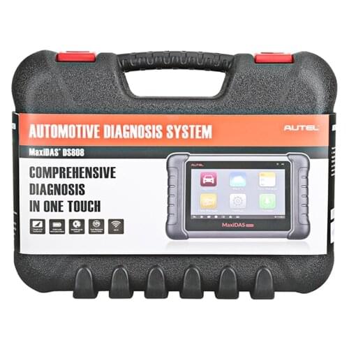 AUTEL MaxiDAS DS808 Auto Diagnostic Tools With Full Set Support Injector & Key Coding