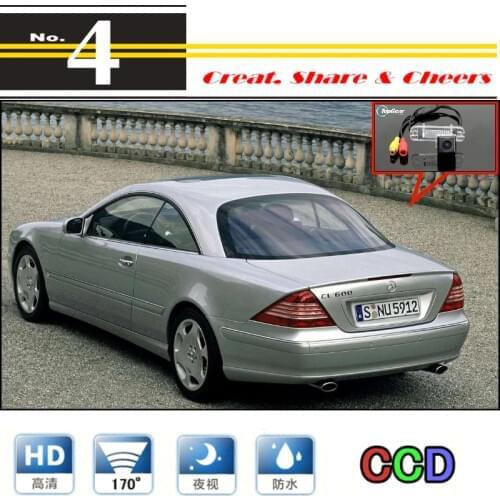 Car Camera For Mercedes Benz CL Class MB W215 C215 1999~2006 High Quality Rear View Back Up Camera For PAL / NTSC | CCD + RCA